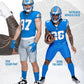 Amon-Ra St. Brown Detroit Lions 2024/25 New NFL F.U.S.E. Style Nike Vapor Limited Home Jersey - Blue