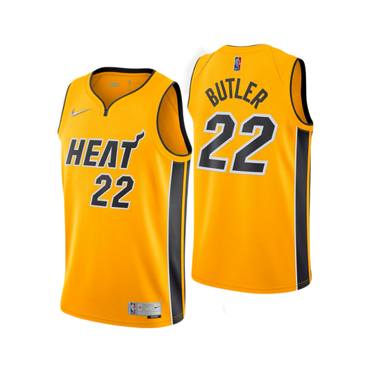 Jimmy Butler Miami Heat 2019/20 ‘Trophy Gold’ Edition Nike NBA Swingman Jersey