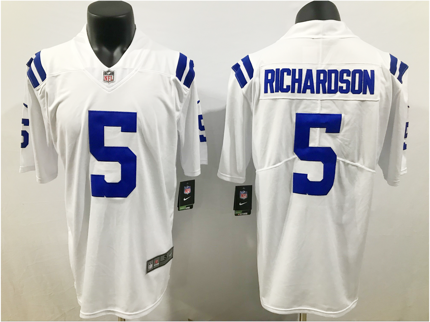 Indianapolis Colts 2023/24 Anthony Richardson NFL Nike Vapor Limited Away Jersey