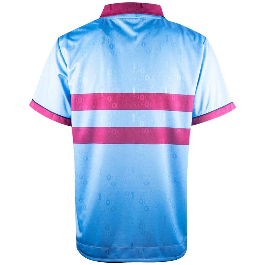 West Ham United 1995 Centenary Tour Away Jersey Soccer Shirt - Sky Blue