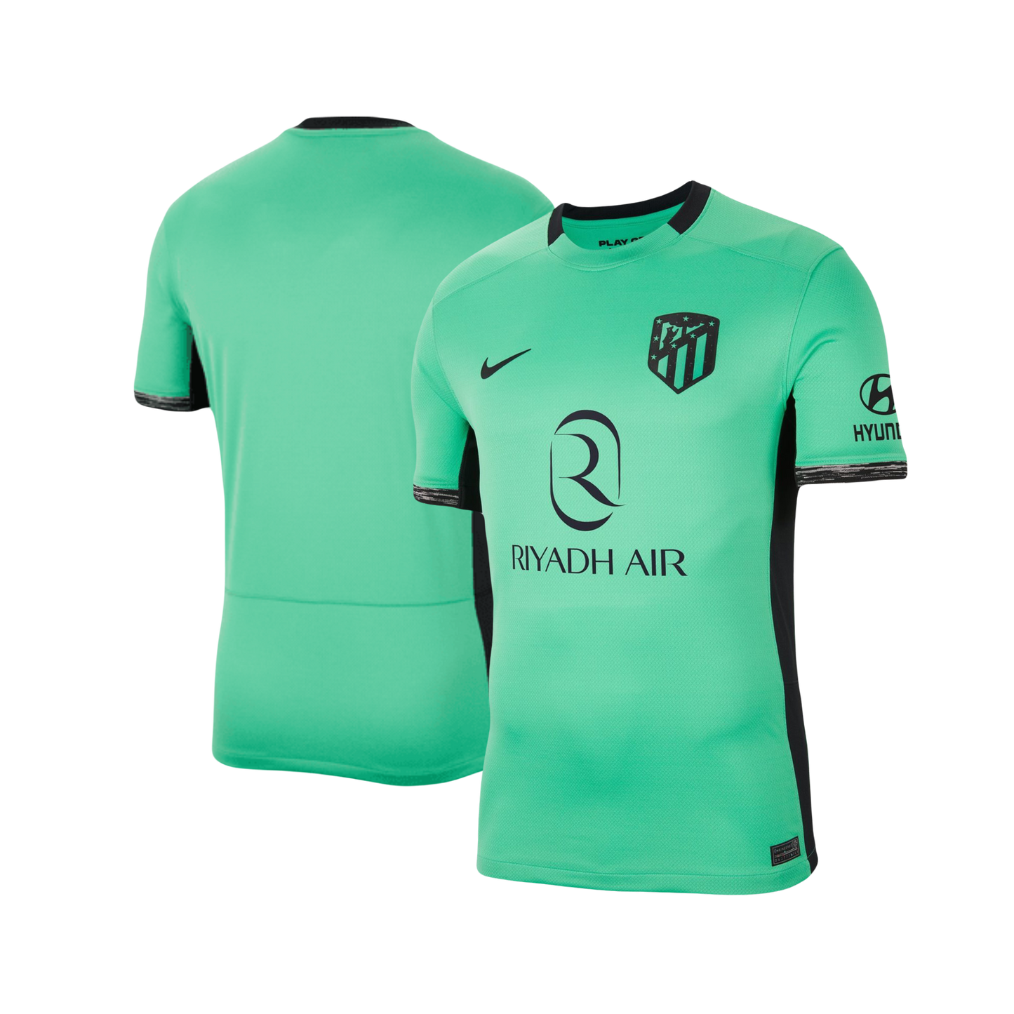 Atletico Madrid 2023/24 Third Kit Adidas Alternate Authentic Replica Fan Version Home Jersey - Teal