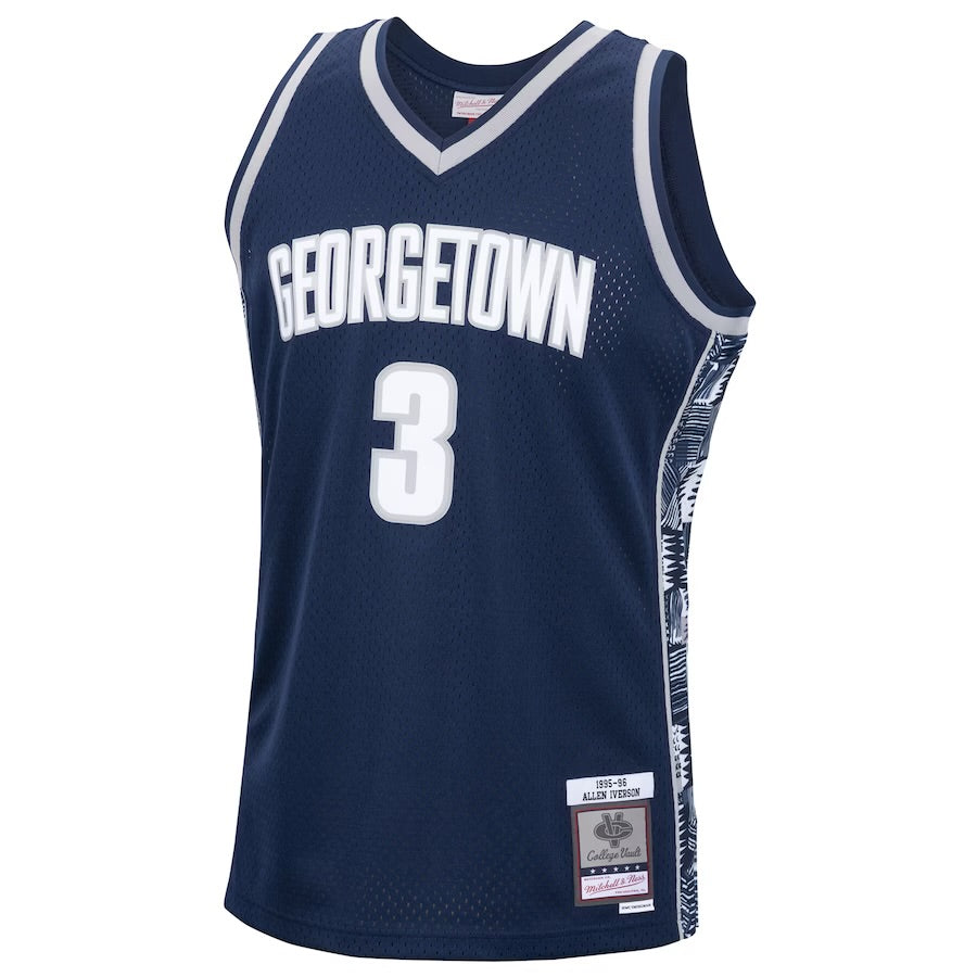 Georgetown Hoyas Allen Iverson 1995-96 NCAA Mitchell & Ness Campus Legend College Basketball Jersey