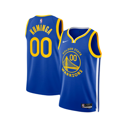 Jonathon Kuminga Golden State Warriors Nike Icon Edition NBA Swingman Jersey - Blue