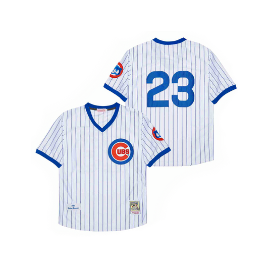 Chicago Cubs Andre Dawson 1987 MLB Mitchell Ness Cooperstown Classic Jersey - White