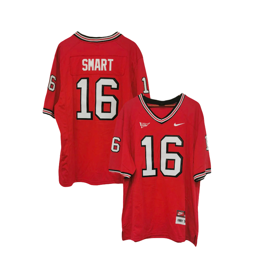 Kirby Smart Georgia Bulldogs Nike NCAA College Football Classic Campus Legends Home Jersey - Red