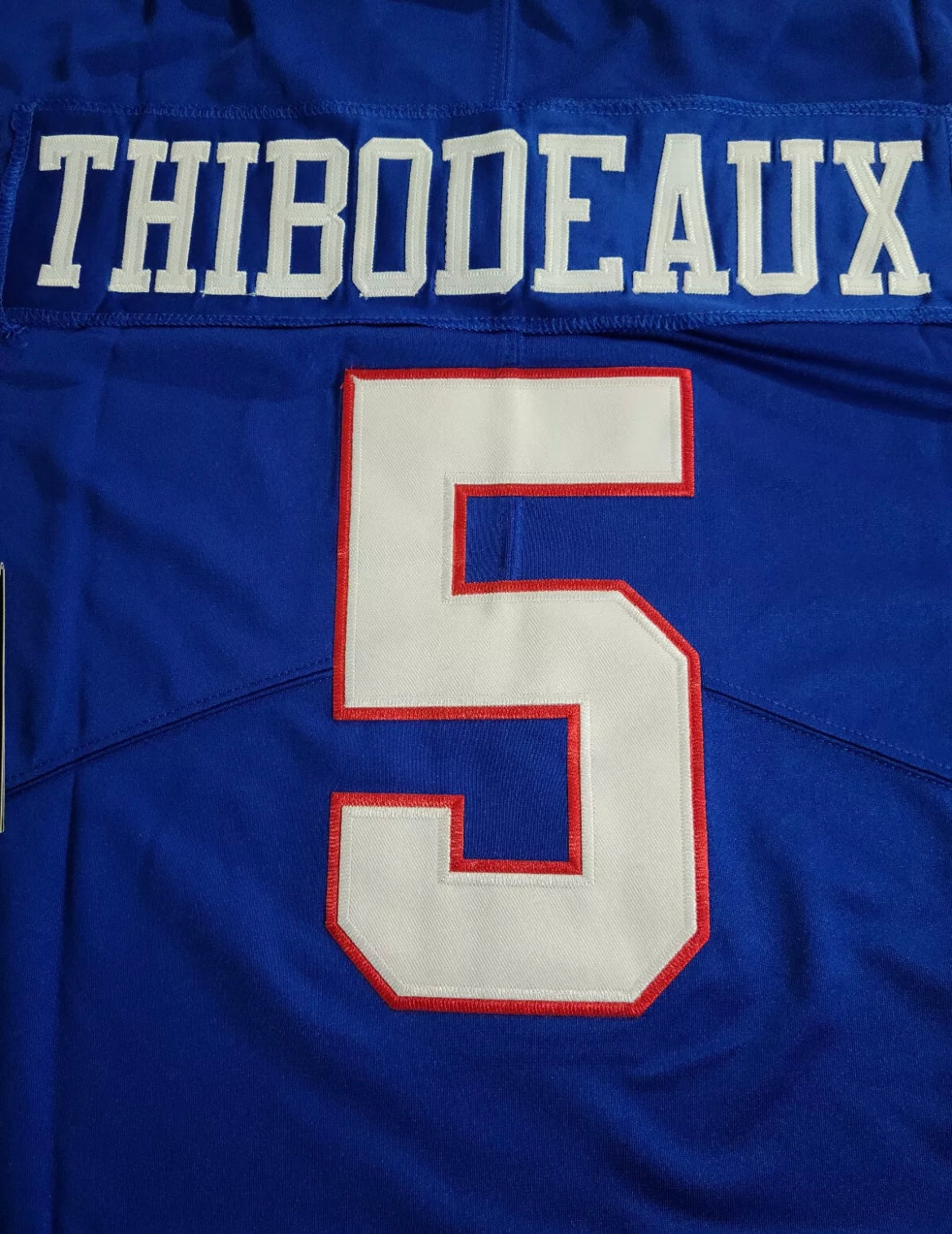 Kayvon Thibodeaux New York Giants Nike Throwback Classic NFL Vapor Limited Jersey - Blue