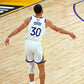 Stephen Curry Golden State Warriors NBA Finals Patch White Swingman Jersey