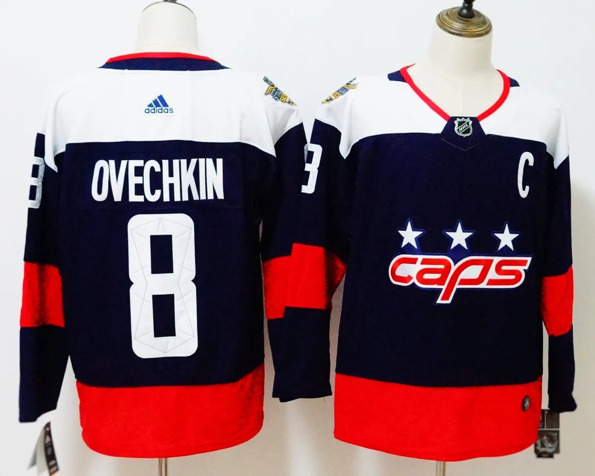 Alex Ovechkin Washington Capitals 2017/18 Stadium Series Adidas NHL Premier Player Jersey