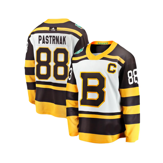 Boston Bruins David Pastrnak 2019 Winter Classic Adidas NHL Breakaway Premier Player Jersey