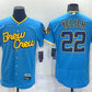 Milwaukee Brewers Christian Yelich MLB Official Nike City Connect Player Jersey - Powder Blue Brew Crew