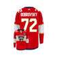 Bob Bobrovsky Florida Panthers NHL Adidas 2023 Stanley Cup Finals Patch Premier Player Home Jersey - Red