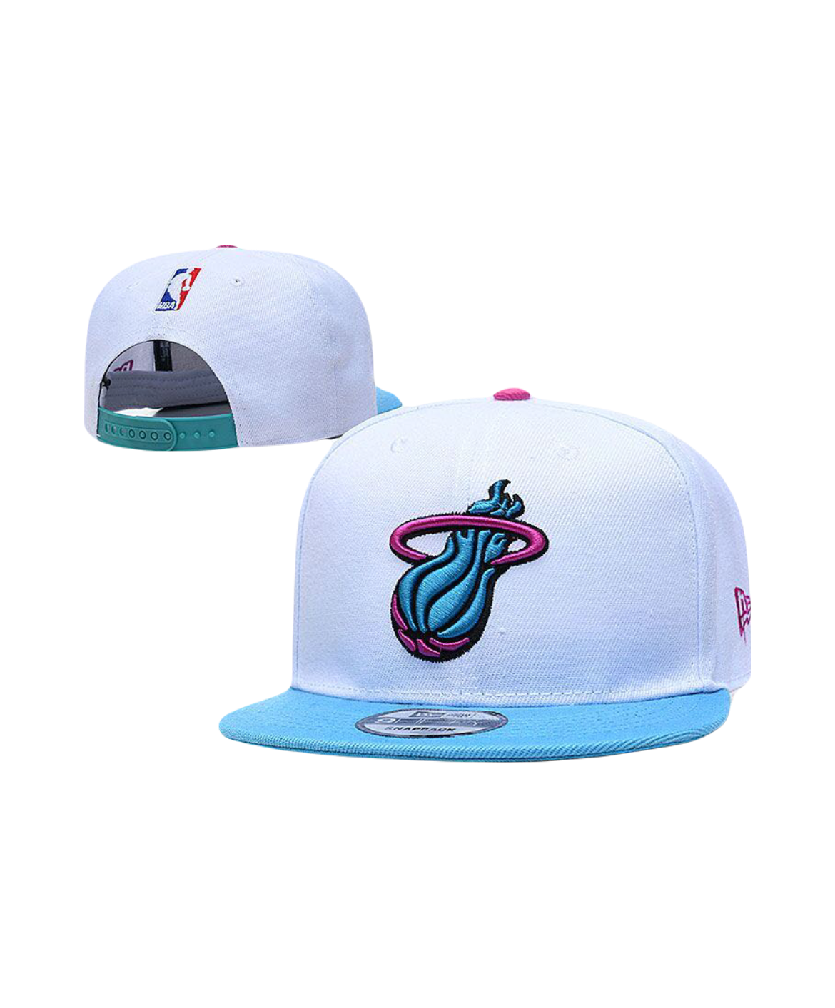 Miami Heat Vice City NBA New Era White Snapback Hat