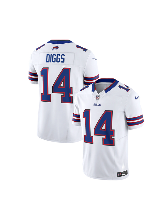 Buffalo Bills Stefon Diggs NFL F.U.S.E Style Nike Vapor Limited White Away Jersey