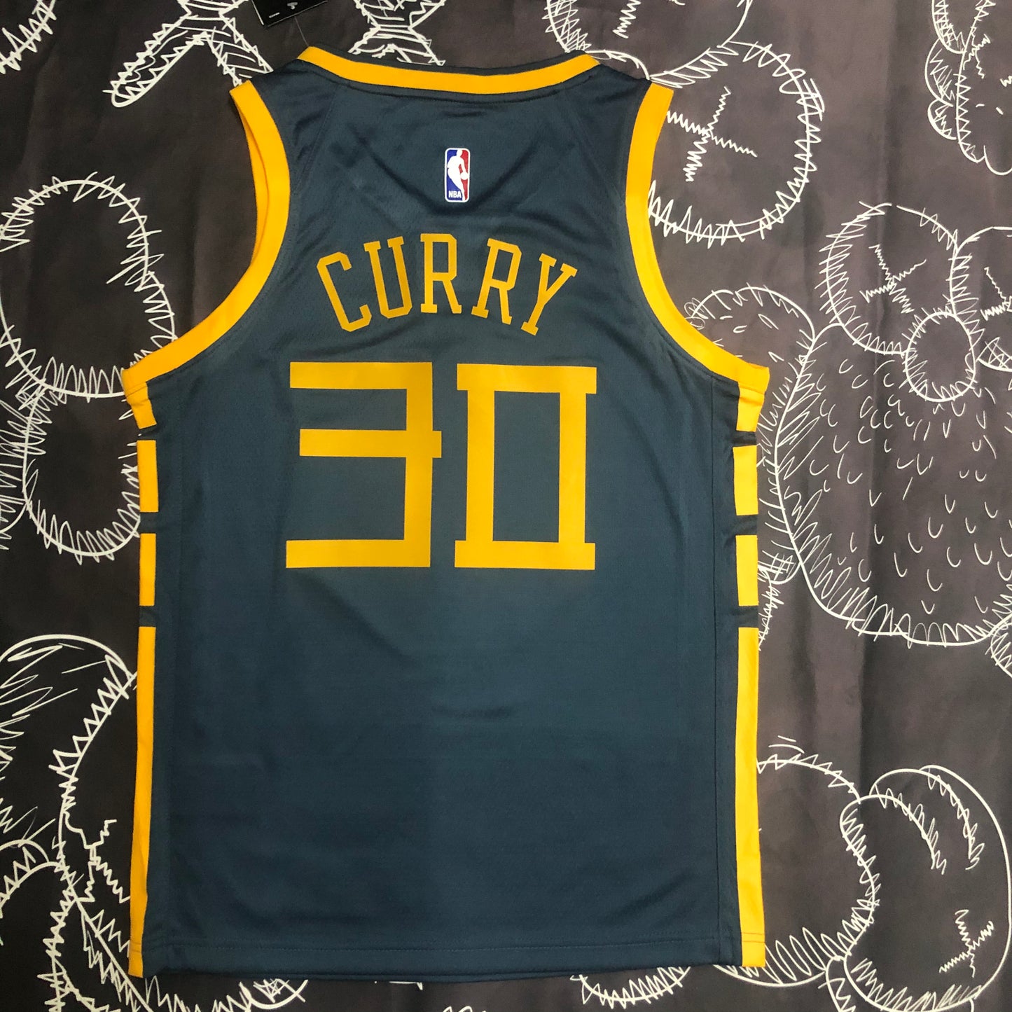 Golden State Warriors Stephen Curry ‘Chinatown’ 2018/19 NBA Swingman Jersey - Nike City Edition