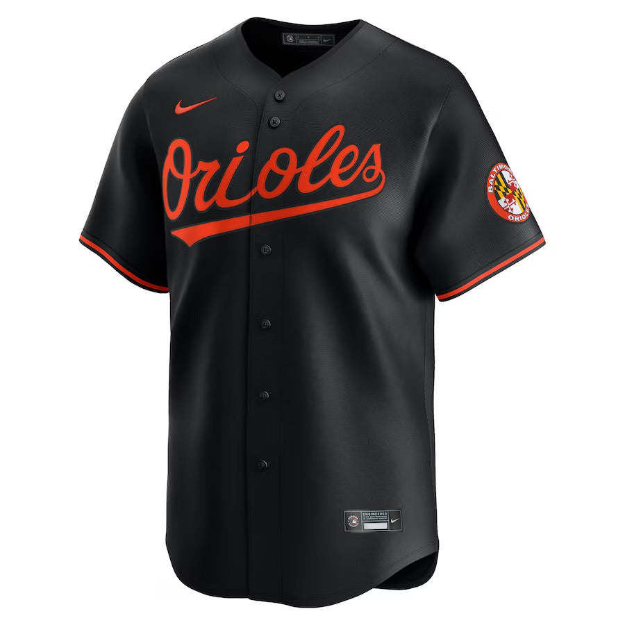 Adley Rustchnan Baltimore Orioles MLB Official Nike Alternate  Jersey - Black