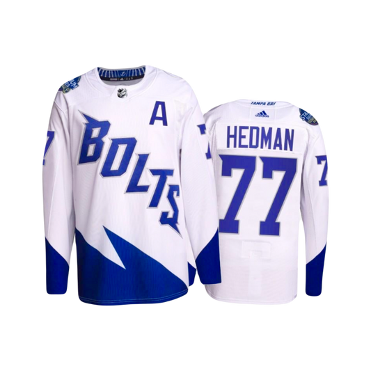 Tampa Bay Lightning Victor Hedman Adidas 2022 NHL Stadium Series Player Jersey