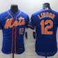 New York Mets Francisco Lindor MLB Nike Royal Alternate Premier Player Jersey
