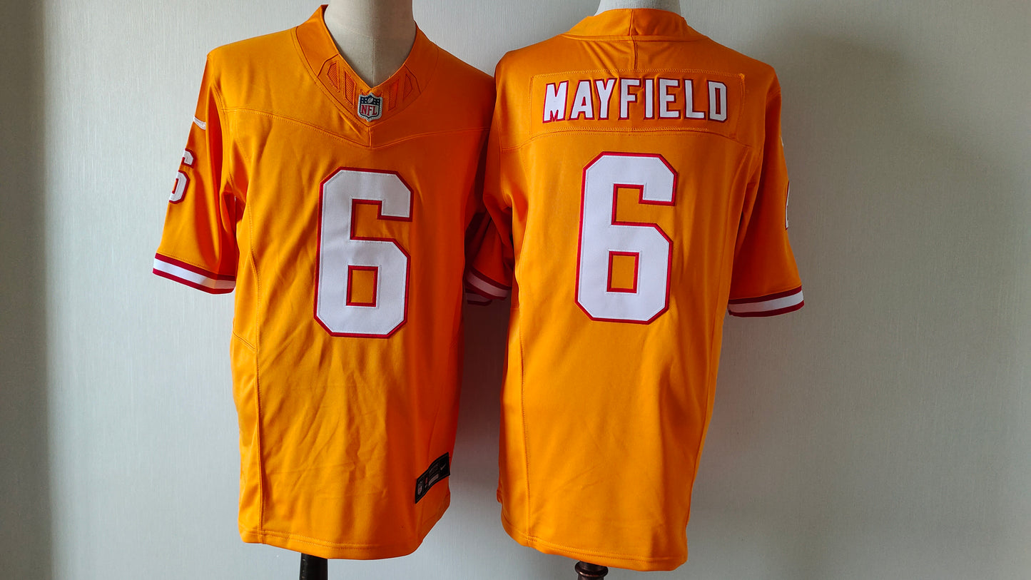 Baker Mayfield Tampa Bay Buccaneers Creamsicle Classic NFL Throwback Jersey