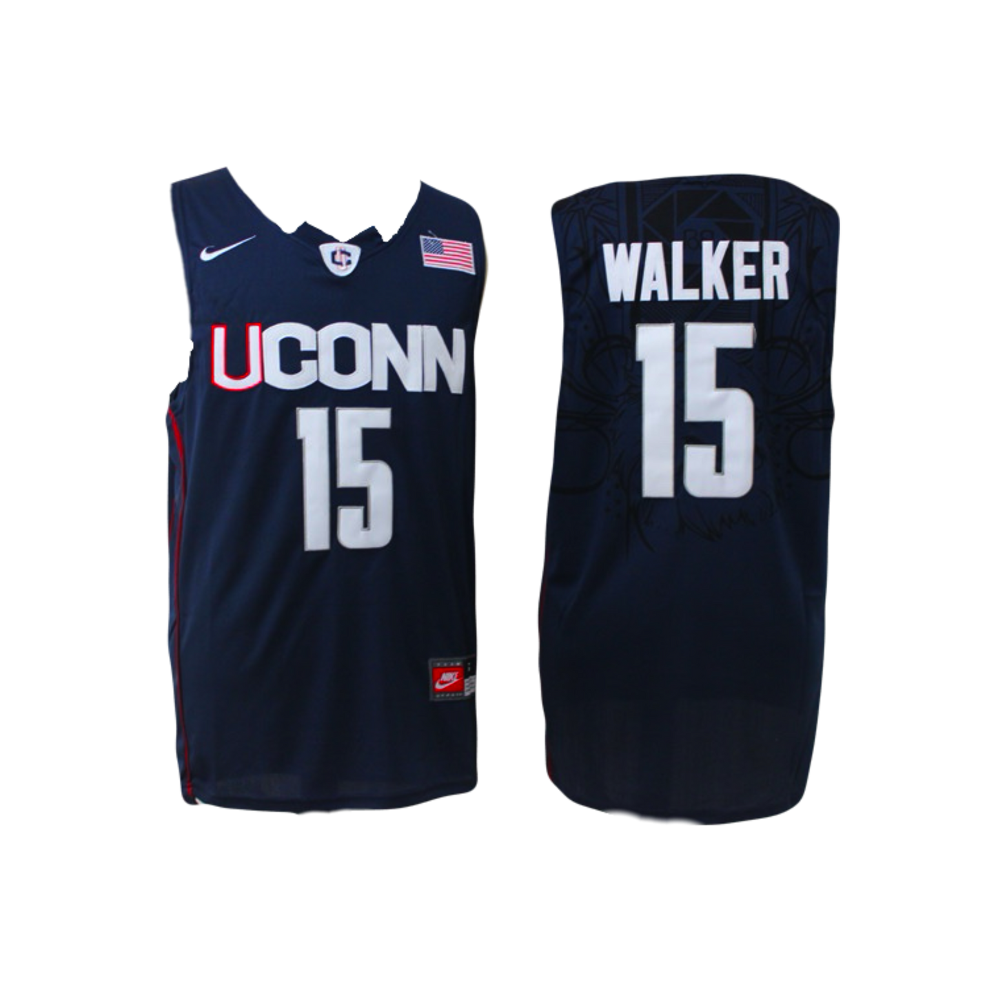 UConn Huskies Kemba Walker 2013 NCAA College Basketball Campus Legends Jersey