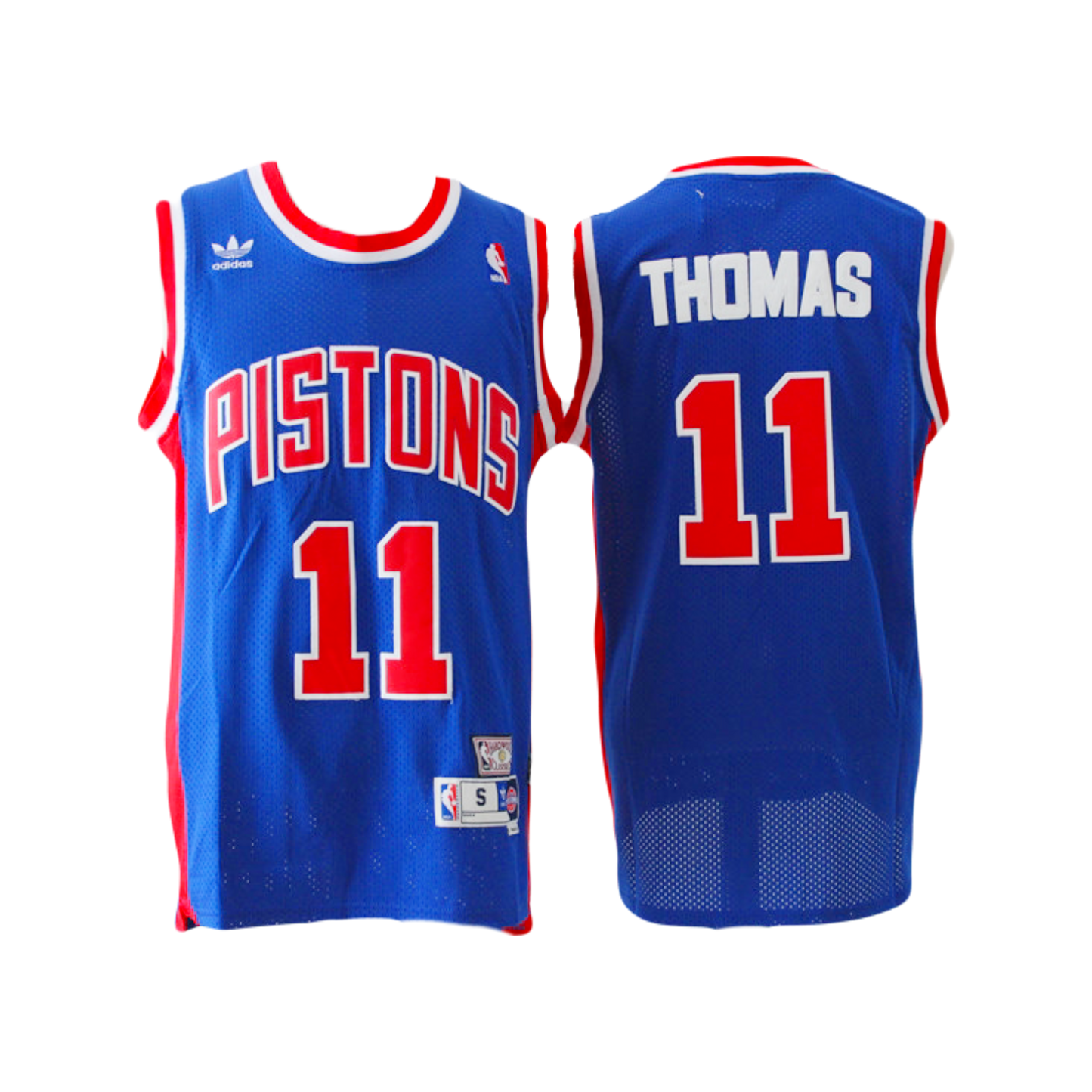 Detroit Pistons Isiah Thomas NBA Adidas Hardwood Classics Jersey