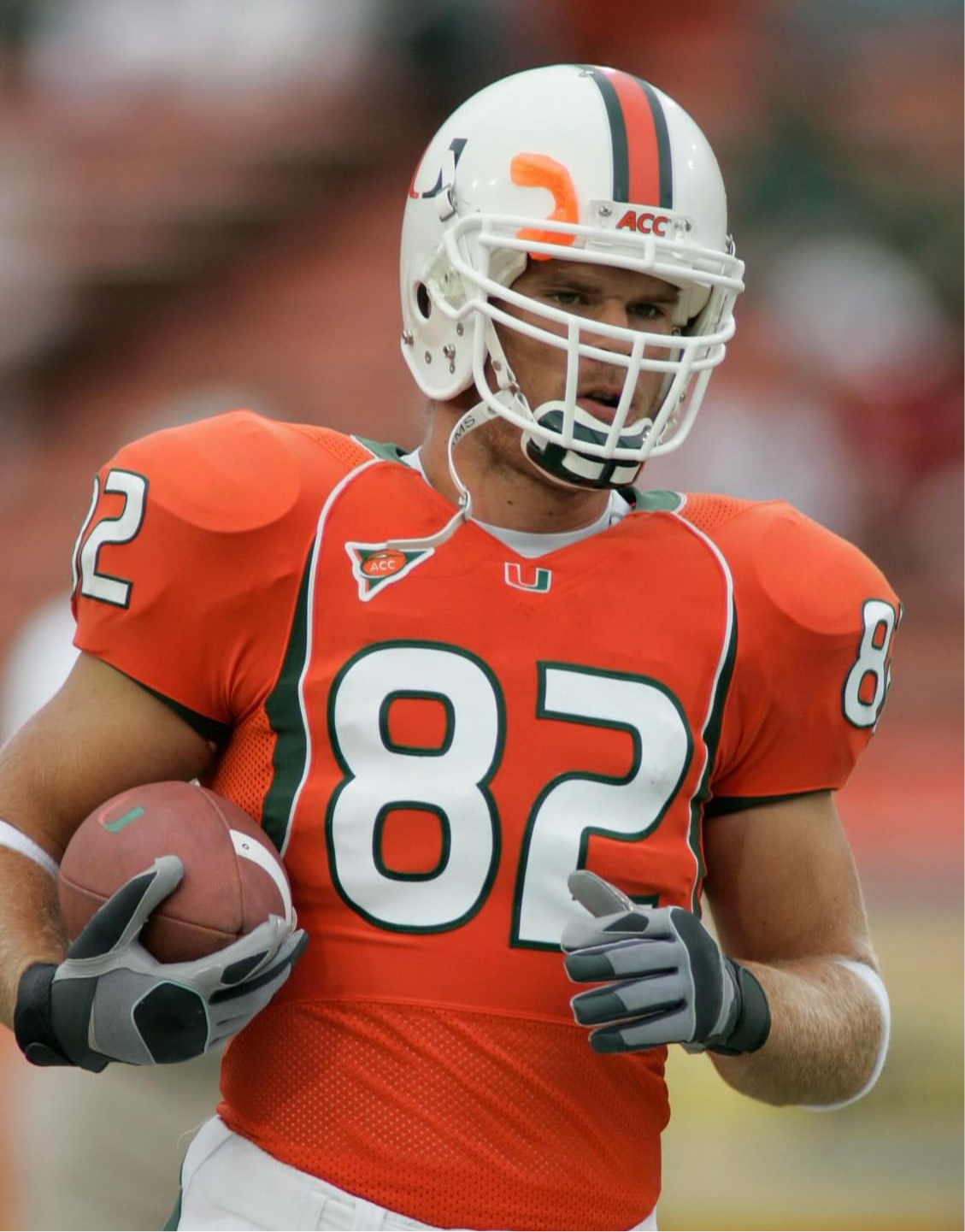 Greg Olsen Miami Hurricanes 2006 Nike Campus Legends NCAA College Football Jersey - Orange