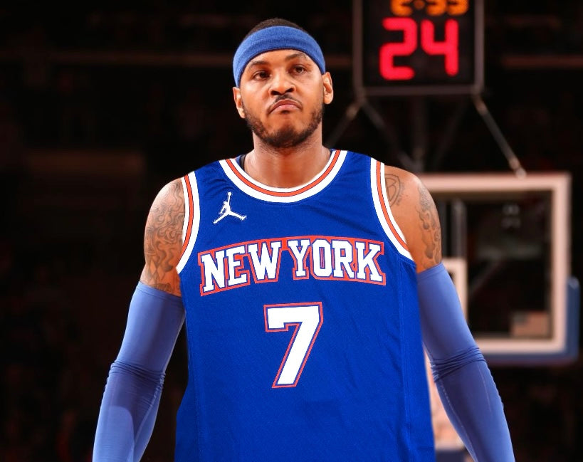 Carmelo Anthony New York Knicks 2020/21 Jordan Brand NBA Swingman Jersey - Statement Edition