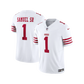 Deebo Samuel San Francisco 49ers 2024/25 New NFL Nike F.U.S.E Vapor Limited Away Jersey - White #1
