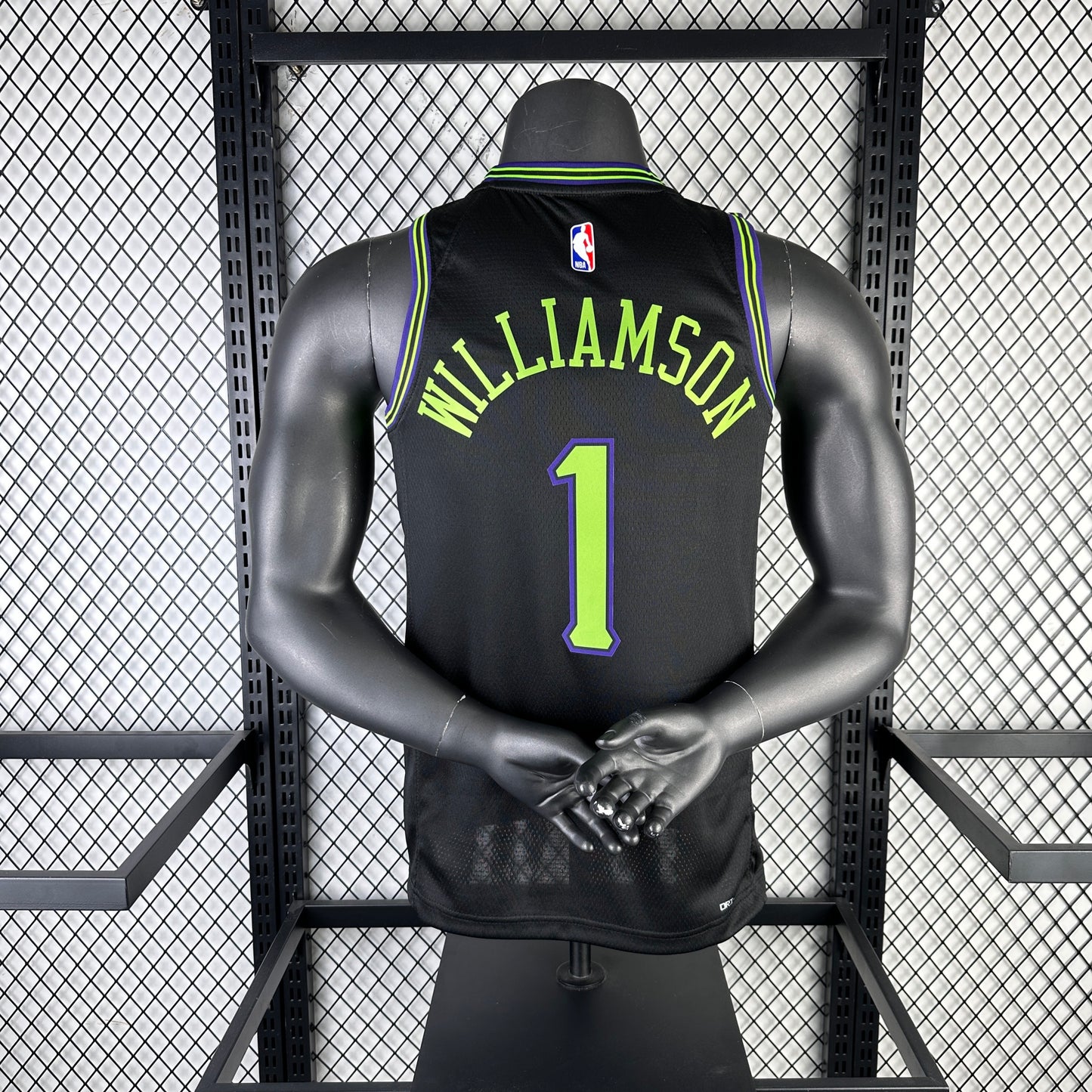 Zion Williamson New Orleans Pelicans Nike NBA Black 2023/24 Swingman Jersey - City Edition