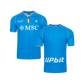 Napoli FC 2023/24 Season EA7 Home Authentic On-Field Player Soccer Jersey - (Custom) Sky Blue