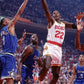 Houston Rockets Clyde Drexler NBA 1995/96 Adidas Hardwood Classics Red & White Jersey