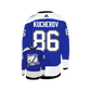Tampa Bay Lightning Nikita Kucherov NHL Adidas 2020/21 Blue Reverse Retro Player Jersey