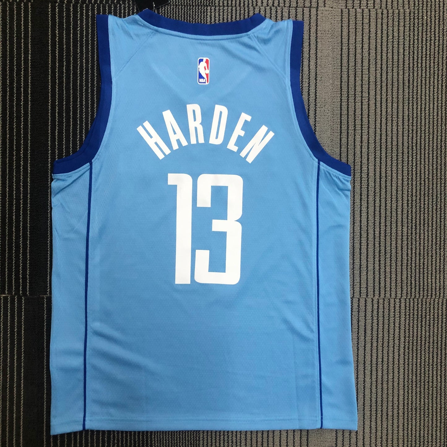 Houston Rockets James Harden 2020/21 ‘H Town’ Nike City Edition Baby Blue NBA Swingman Jersey