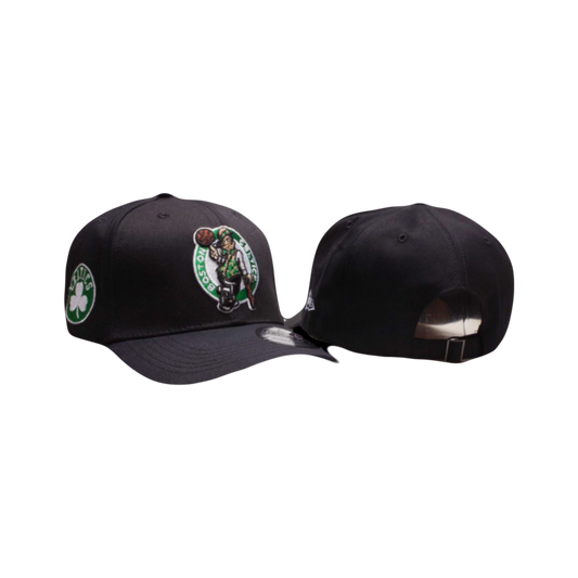 Boston Celtics NBA New Era Icon Black Adjustable Cap Hat
