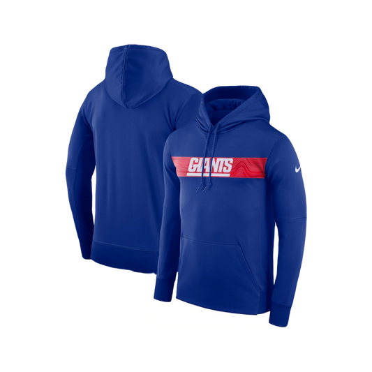 New York Giants ‘Statement’ NFL Nike Therma-Fit Athletic Performance Hoodie