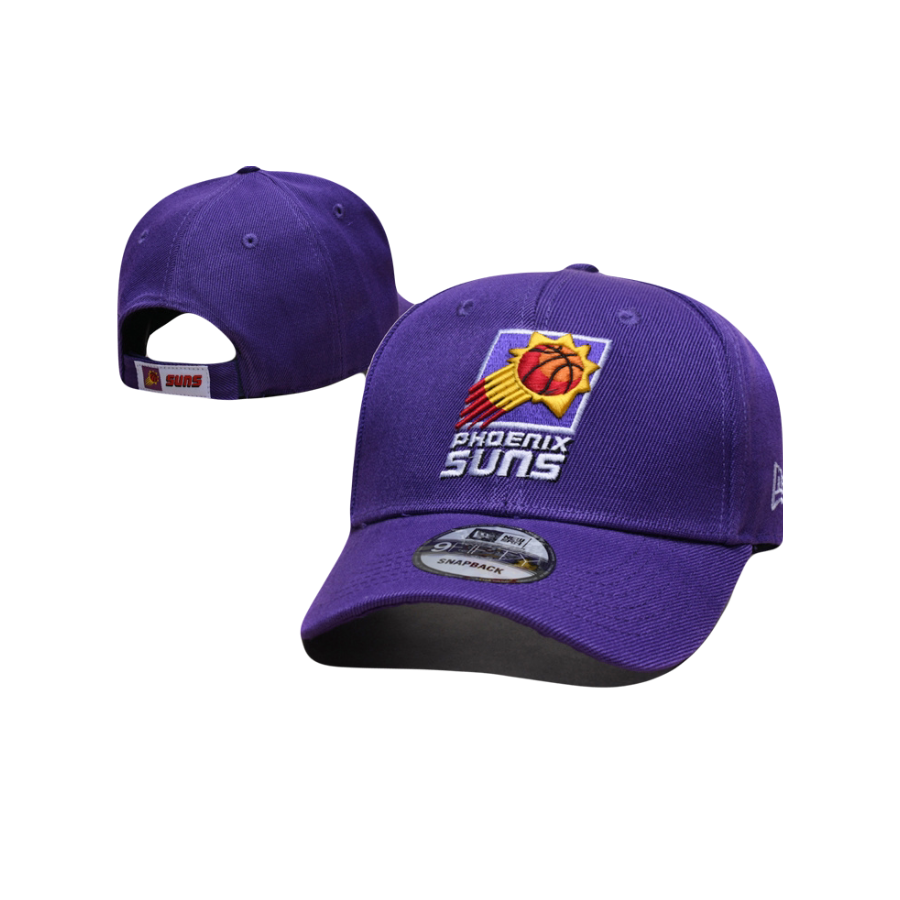 Phoenix Suns NBA New Era Icon Purple Adjustable Cap Hat