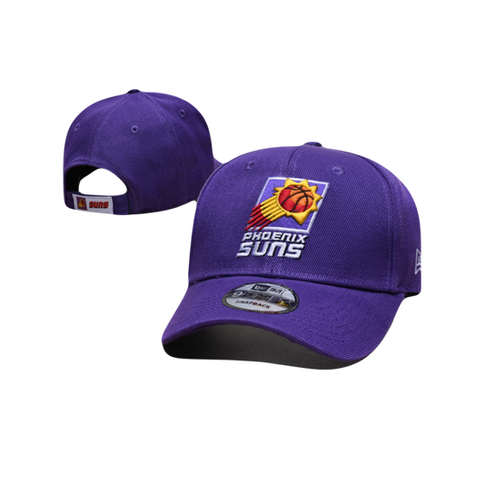 Phoenix Suns NBA New Era Icon Purple Adjustable Cap Hat