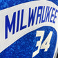 Giannis Antetokounmpo Milwaukee Bucks NBA Nike Blue 2023/24 Swingman Jersey - City Edition