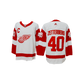 Detroit Red Wings Henrique Zetterberg Adidas Breakaway NHL Player White Away Jersey