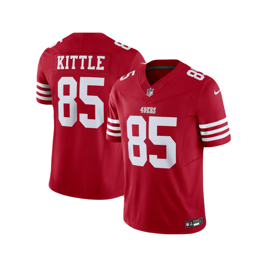 San Francisco 49ers George Kittle F.U.S.E NFL Vapor Limited Red Home Jersey