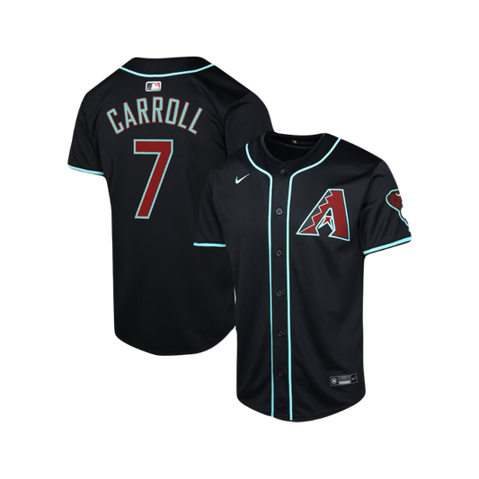 Arizona Diamondbacks Corbin Carroll MLB Official Nike Alternate Jersey - Black