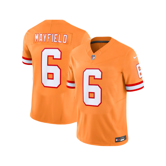 Baker Mayfield Tampa Bay Buccaneers Nike F.U.S.E Style NFL Throwback Creamsicle Classic Jersey - Orange