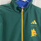 Roma A.S Adidas Revers-able Windbreaker Soccer Jacket - Blue & Green