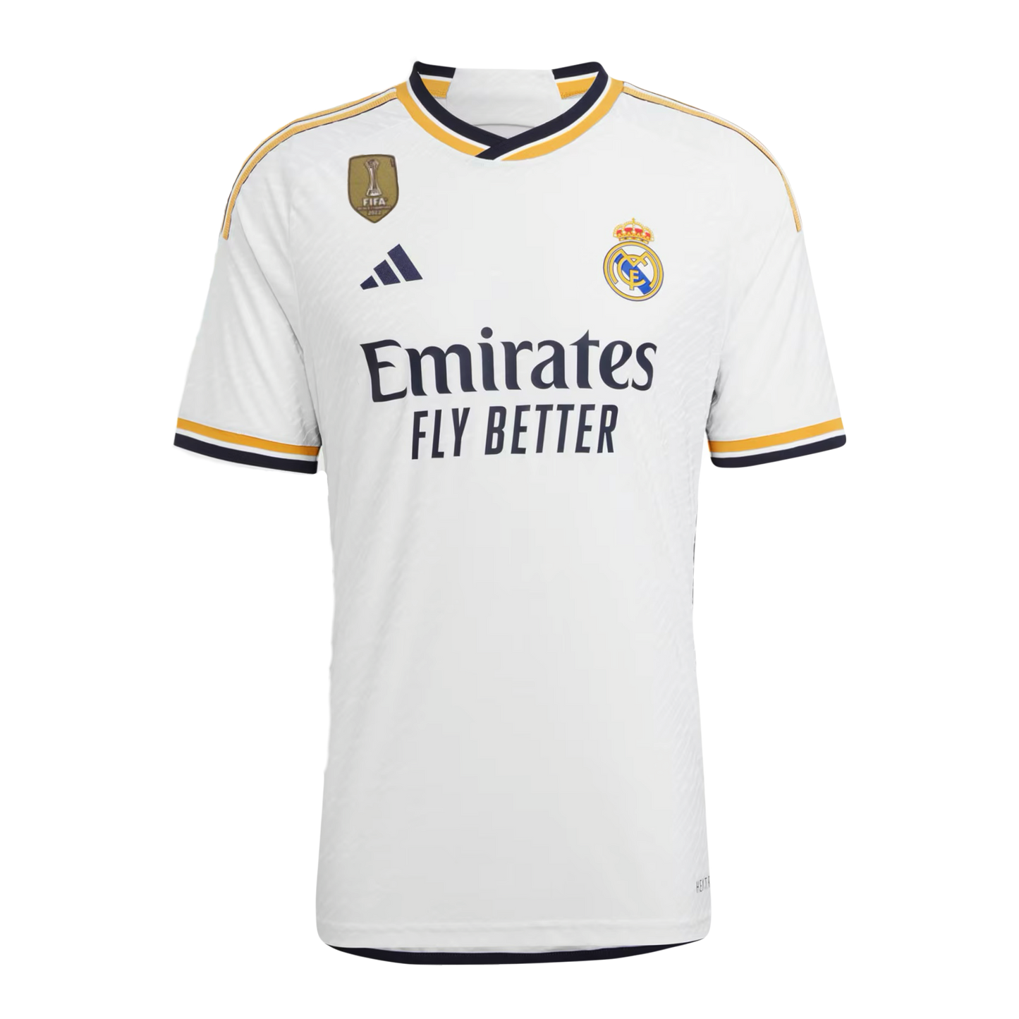 Karim Benzema Real Madrid 2023/24 UEFA Champions League Adidas Authentic Player Jersey - White