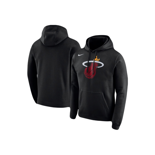 Miami Heat Nike NBA Black Statement Edition Essential Logo Pullover Hoodie