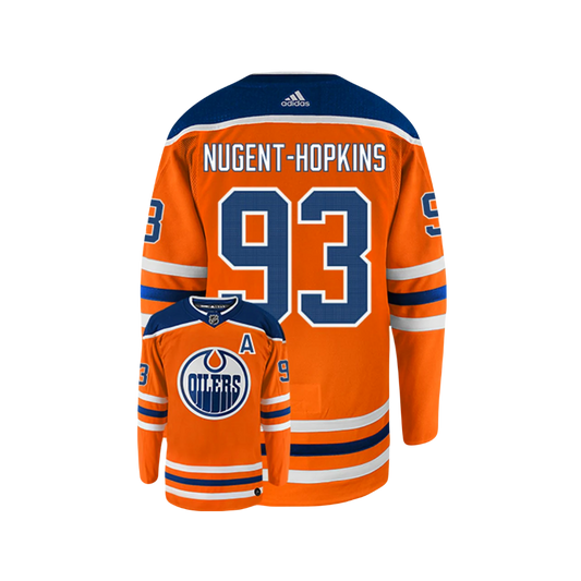Ryan Nugent-Hopkins Edmonton Oilers NHL Adidas Alternate Orange Player Jersey