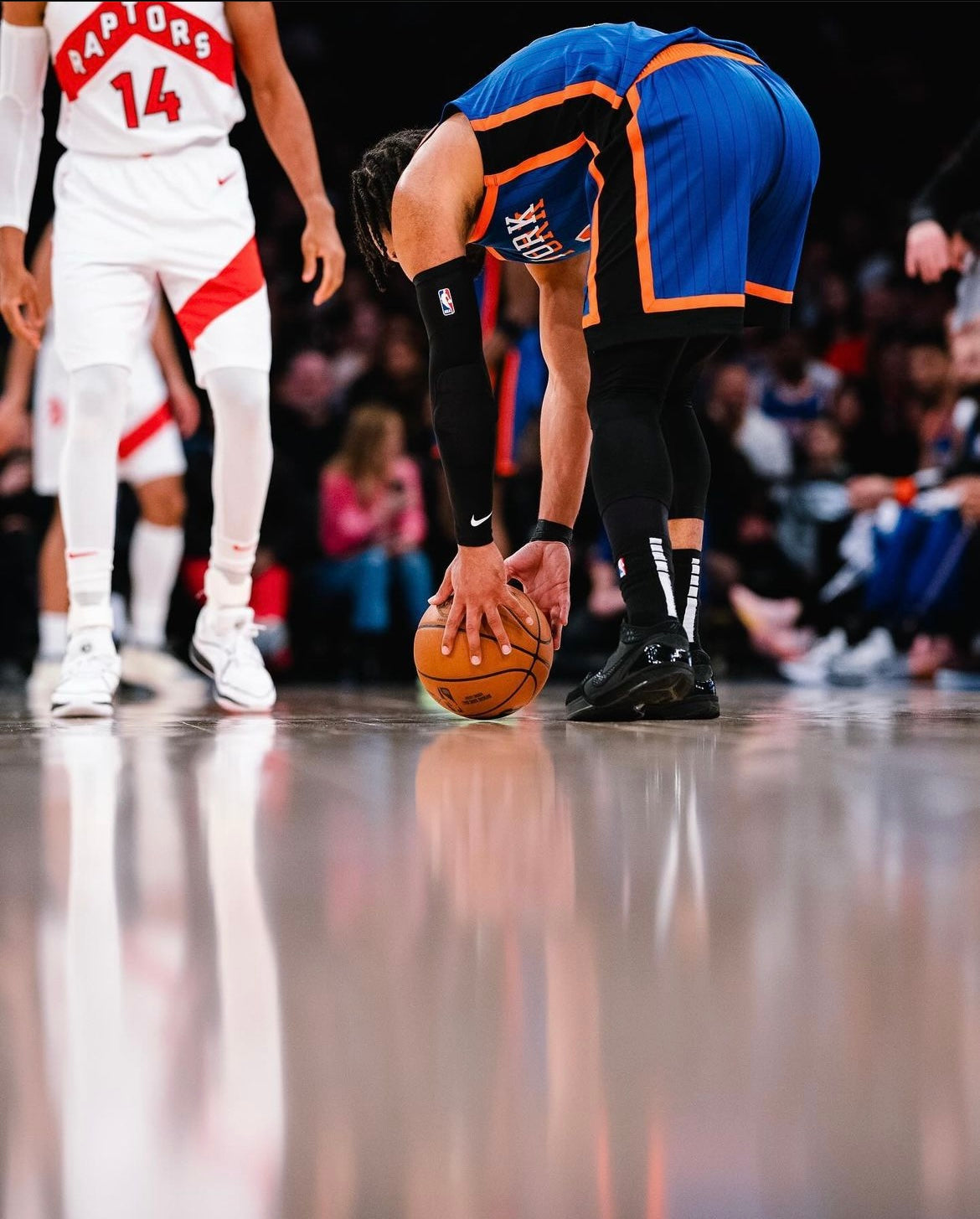 Jalen Brunson New York Knicks Nike NBA Blue 2023/24 Swingman Jersey - City Edition