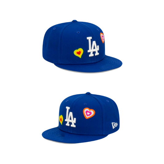 Los Angeles Dodgers ‘LA LOVE’ New Era MLB Snapback Hat - Blue