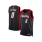 Damian Lillard Portland Trail Blazers ‘Rip City’ Black 2021 NBA Swingman Jersey - City Edition