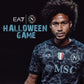 Napoli FC 2023/24 Season EA7 Catacomb Skulls Halloween Third Alternate Authentic Jersey - Black Smoke (Custom)