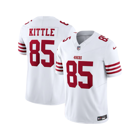 San Francisco 49ers George Kittle F.U.S.E NFL Vapor Limited White Away Jersey